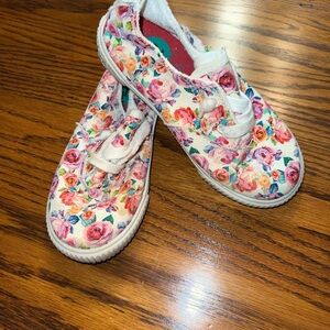 Blowfish Floral Kids Slip On Shoes
